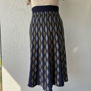Outlander Geometric Patterned Skirt - Size Large